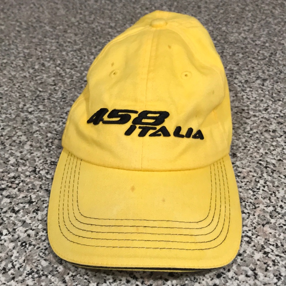 FERRARI 458italia Hat yellow one size OFFICIAL PRODUCT